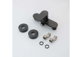 Смеситель для душа Aquatek Ника AQ1860MB черный